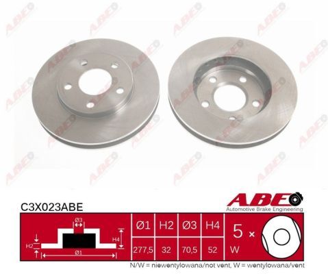 ABE C3X023ABE Brake Disc