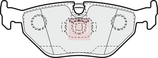 APEC Brake Pad Set, disc brake PAD942