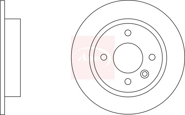 APEC Brake Disc DSK174