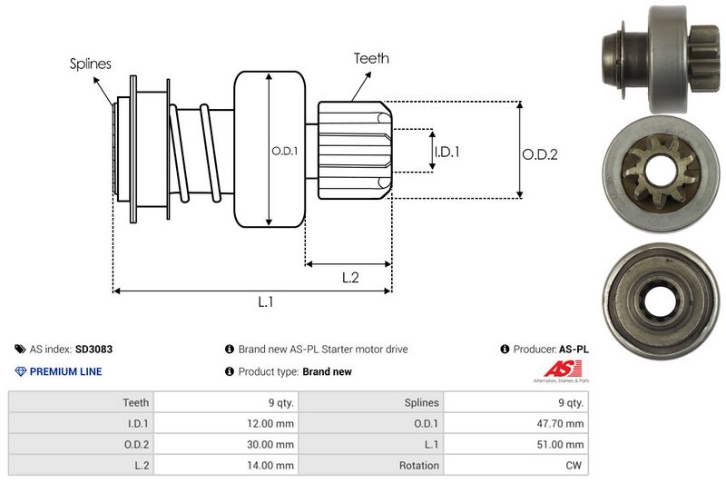 Vabajooks, starter, AS-PL SD3083