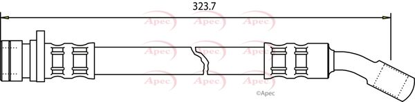 APEC Brake Hose HOS3083