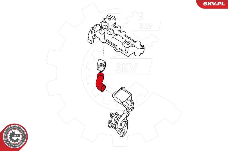 Шланг подачі наддувального повітря, Skv Germany 24SKV756