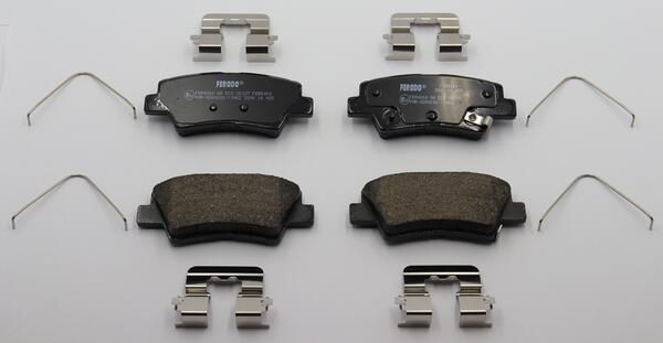 FERODO FDB5450 Brake Pad Set, disc brake