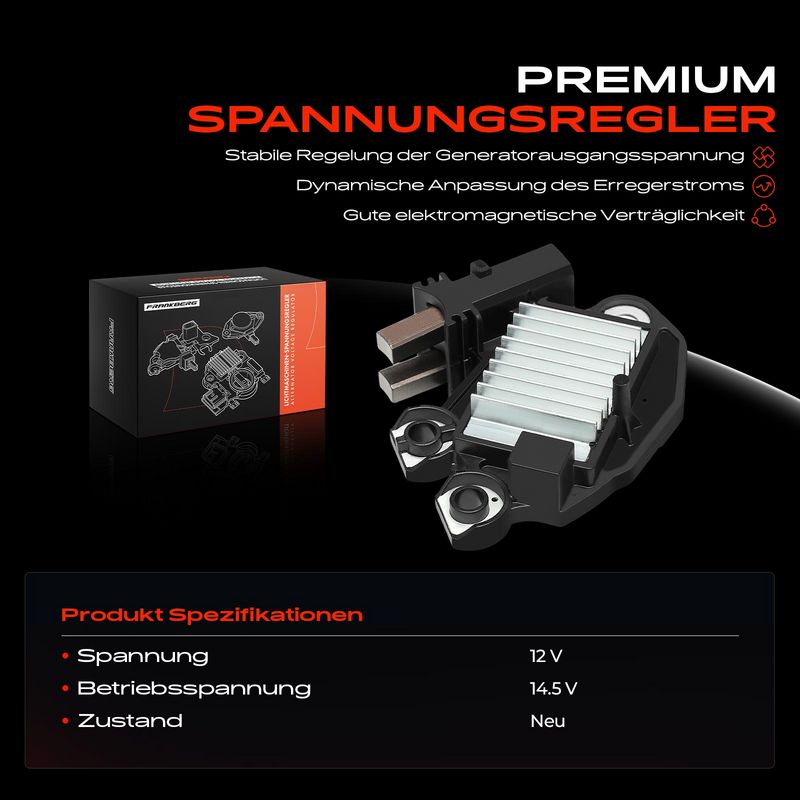 Frankberg 5481FB0053451 Alternator Regulator