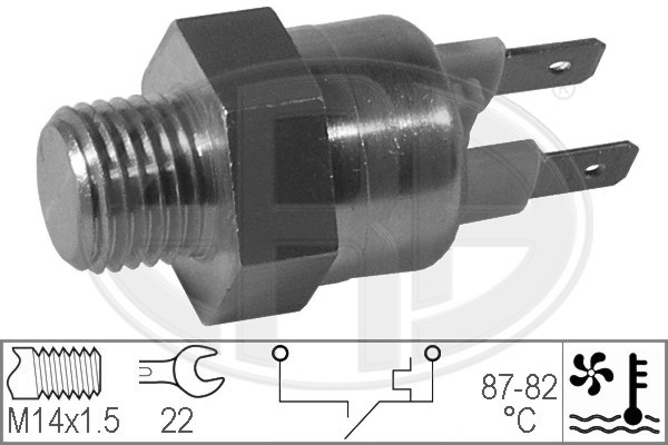 WILMINK GROUP hőkapcsoló, hűtőventilátor WG1777032