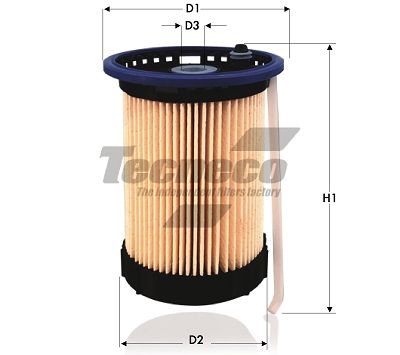 TECNECO FILTERS Üzemanyagszűrő GS2087E