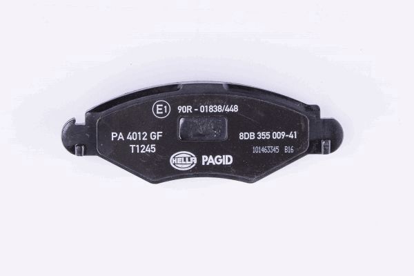 HELLA 8DB 355 009-411 Brake Pad Set, disc brake