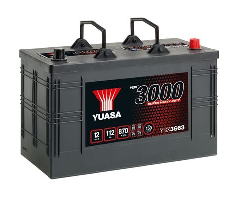Yuasa Starter Battery YBX3663