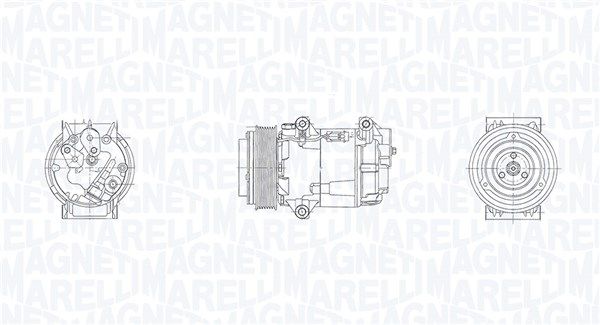 MAGNETI MARELLI Kompresorius, oro kondicionierius