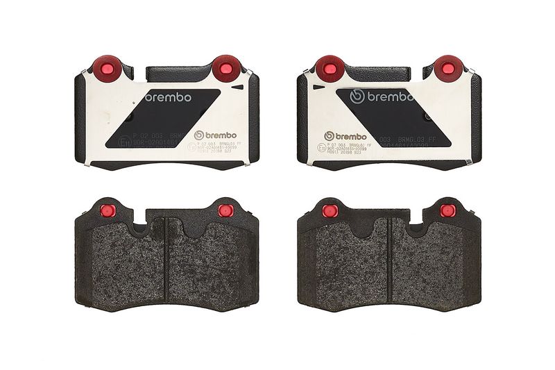 BREMBO P02003 Brake Pad Set, disc brake