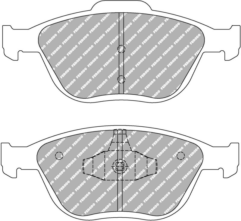 Bremsbelagsatz, Scheibenbremse