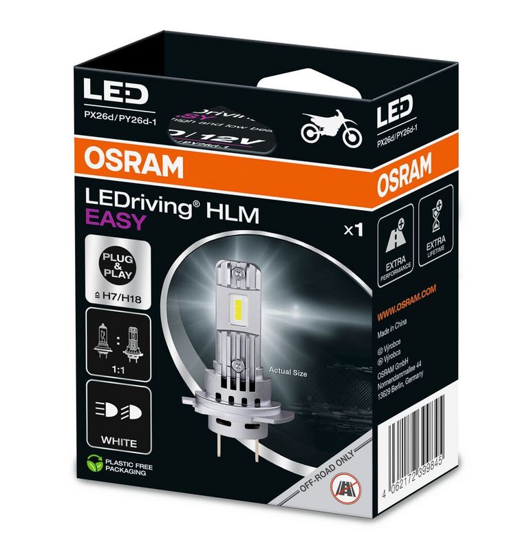 ams-OSRAM 64210DWESY-1HB Lemputė, prožektorius