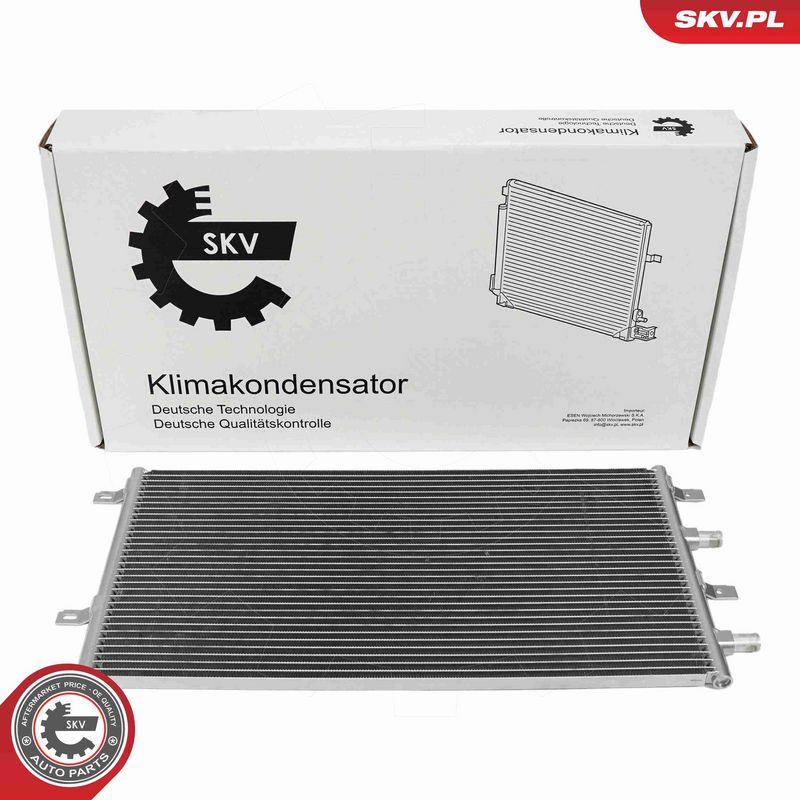 ESEN SKV 86SKV631 Condenser, air conditioning