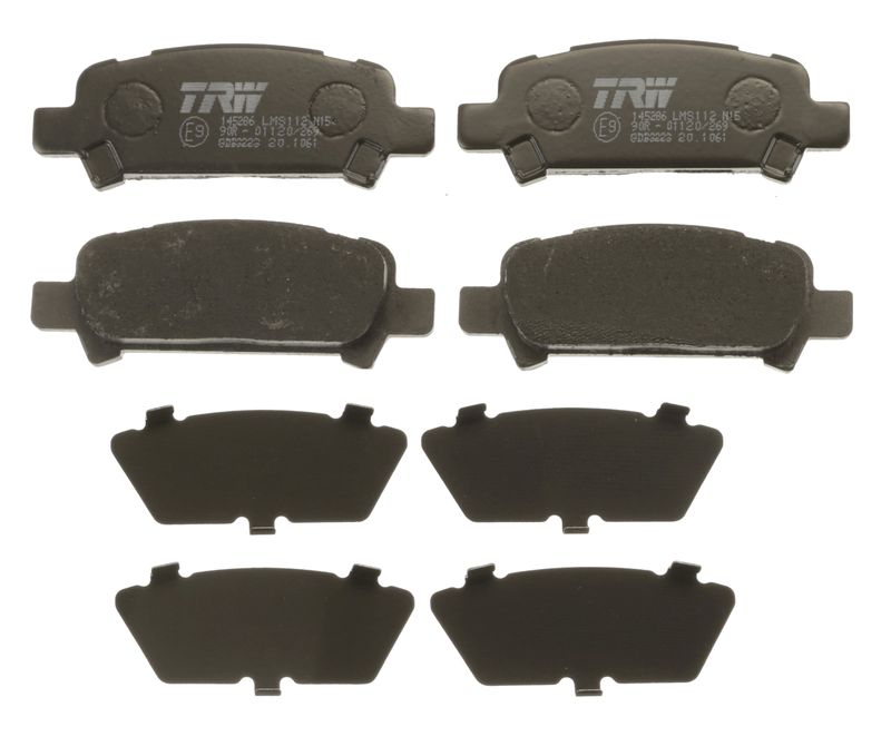 TRW GDB3223 Brake Pad Set, disc brake