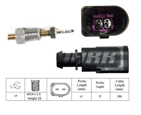 LEMARK Sensor, exhaust gas temperature LXT398