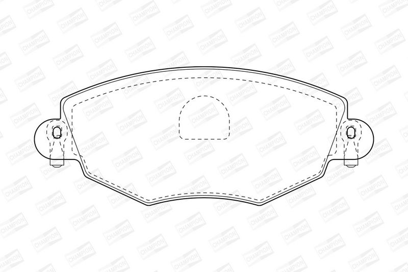 CHAMPION Plaquettes de frein à disque 573013CH