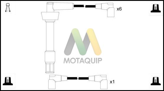 MOTAQUIP gyújtókábelkészlet LDRL1281