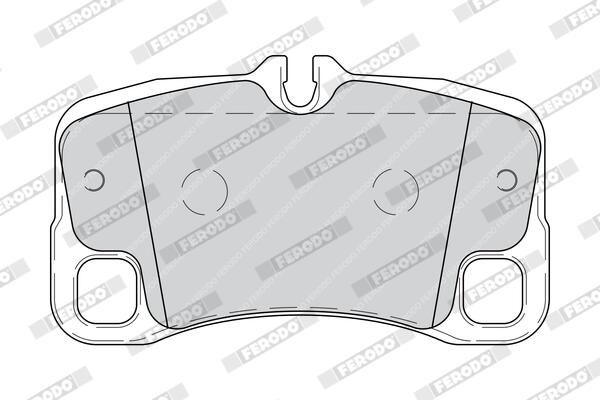 FERODO FDB4211 Brake Pad Set, disc brake