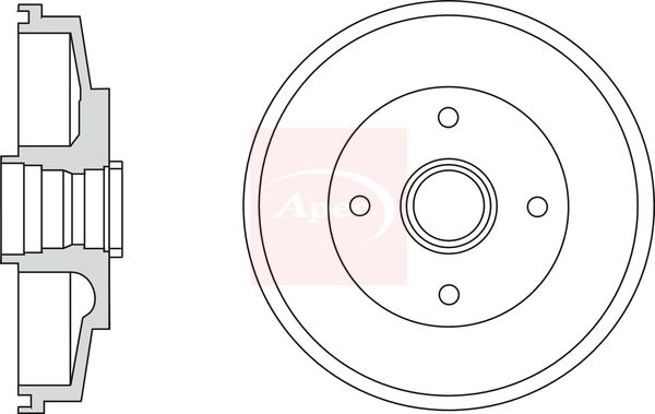 APEC Brake Drum DRM9949