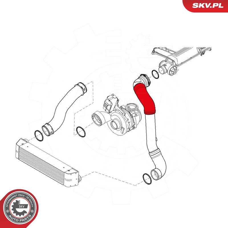 Laadimisõhu voolik, ESEN SKV 24SKV874