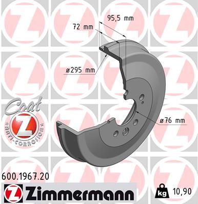 барабан тормозной Coat Z