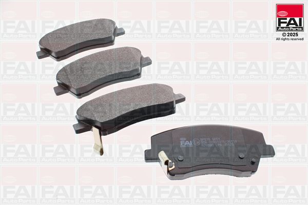 FAI AutoParts Stabdžių trinkelių rinkinys, diskinis stabdys