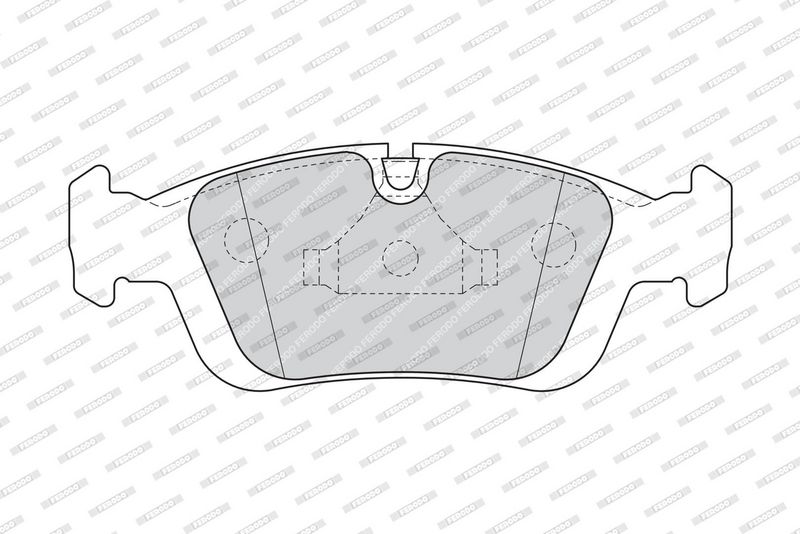 FERODO Plaquettes de frein à disque FDB1300