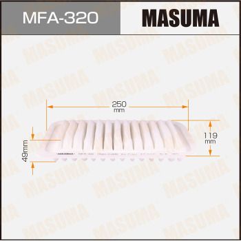 Повітряний фільтр, Masuma MFA320