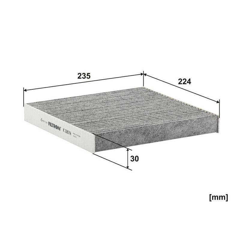 Filter, salongiõhk, FILTRON K 1187A