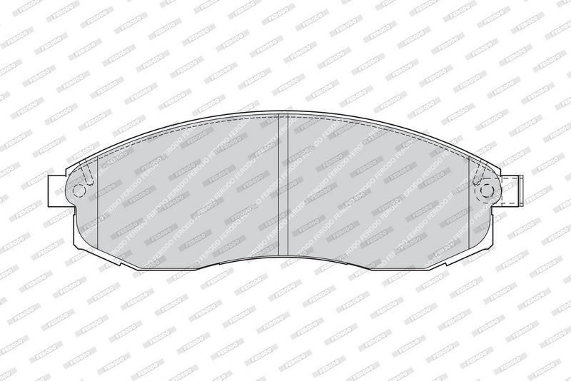FERODO Plaquettes de frein à disque FDB1646
