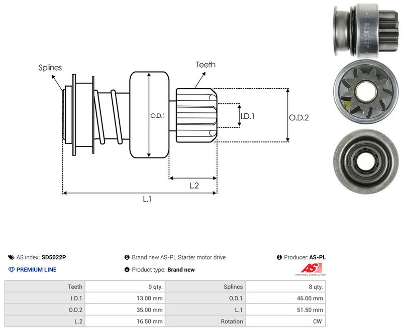 Vabajooks, starter, AS-PL SD5022P
