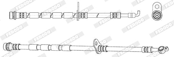 Гальмівний шланг, Ferodo FHY2829