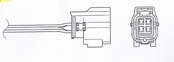 NGK NTK Lambda Sensor OZA495-F10 (9368)