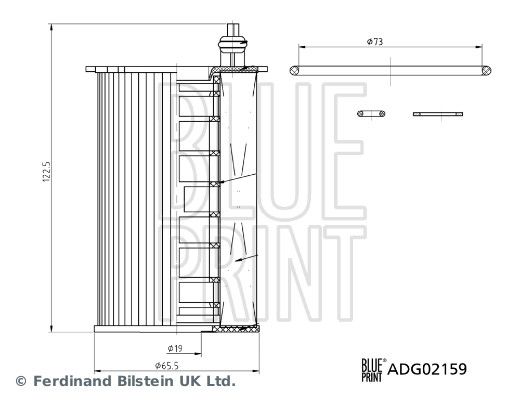 BLUE PRINT ADG02159 Oil Filter