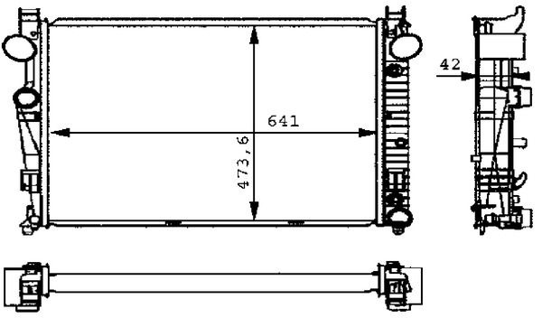 MAHLE CR 226 000S Radiator, engine cooling