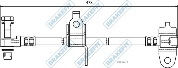 APEC Brake Hose BHO4283