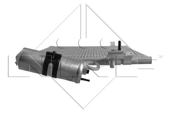 NRF 350017 Condenser, air conditioning