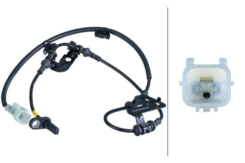 Product Devējs, Riteņu griešanās ātrums HELLA 6PU 358 417-211 Image