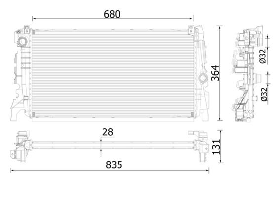 Product Image - Radiateur - CR2323000P - MAHLE