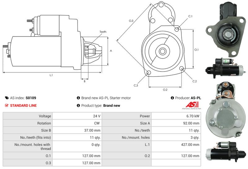 AS-PL S0109 Starter