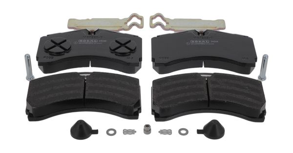 Bremsbelagsatz, Scheibenbremse