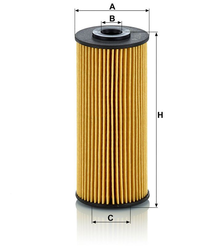 Oliefilter (patroon) past: ISUZU ELF, FORWARD F, GRAFTER, N V, N VI 4HK1-XN-RZ4E-TC 10.03-