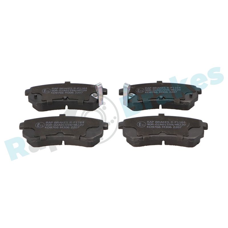 RAP BRAKES R-P1164 Brake Pad Set, disc brake