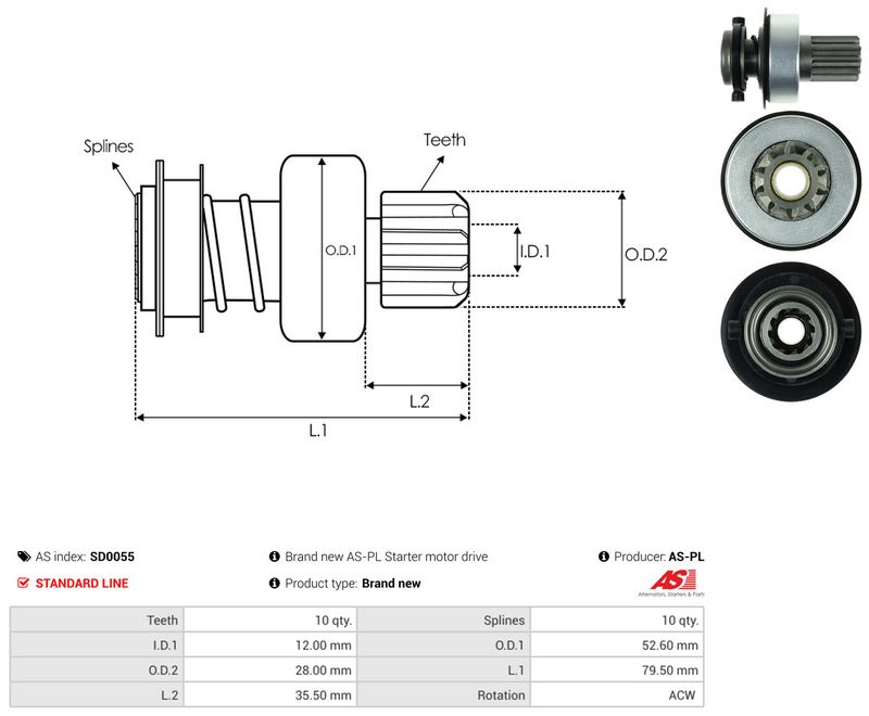Vabajooks, starter, AS-PL SD0055