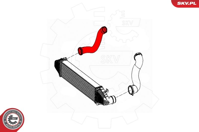 Шланг подачі наддувального повітря, Skv Germany 43SKV146