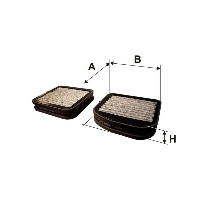 Filter, salongiõhk, FILTRON K 1220A-2X