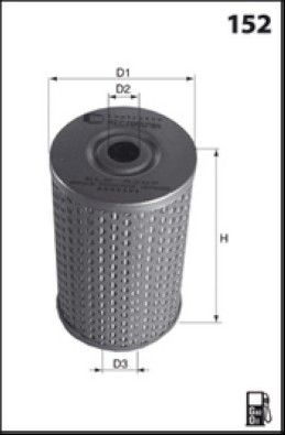 MISFAT Filtre à carburant F670