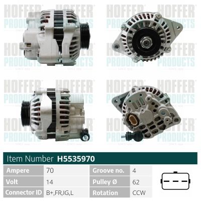 HOFFER generátor H5535970