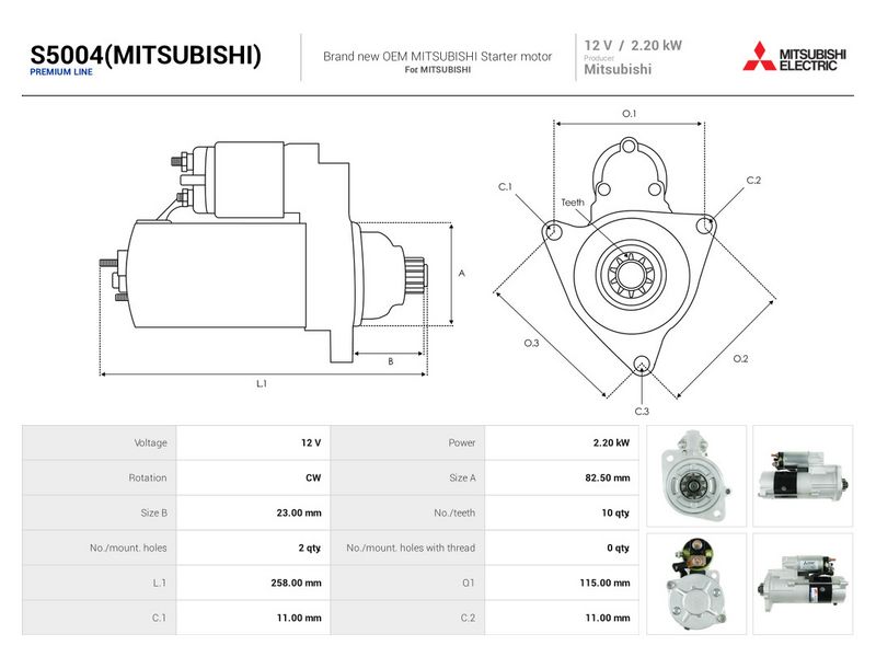Prekės atitinka OEM kodą: M008T75171AM