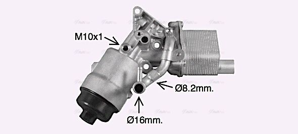 Радиатор масляный AVA QUALITY COOLING